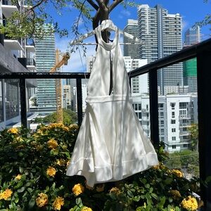 Mini Dress with high neck